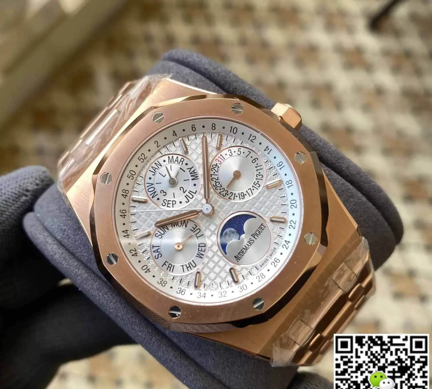 Audemars Piguet Royal Oak 26574OR.OO.1220OR.01 APS Factory 1:1 Best Edition Replica Watch Titanium Case